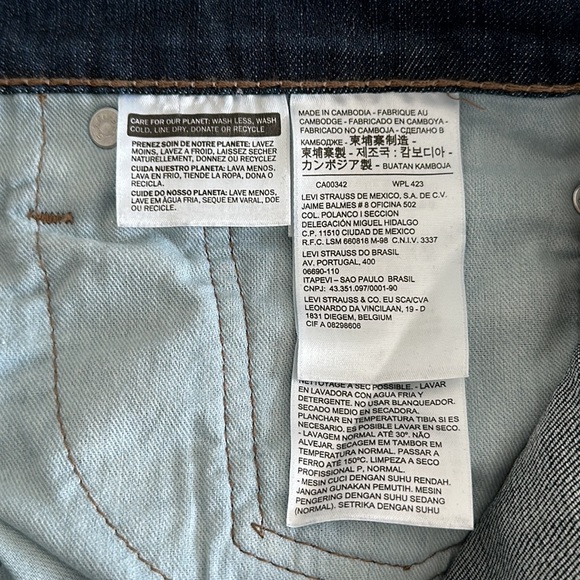 Levi’s 511 Men’s Jeans 34L 32L - Picture 8 of 8